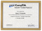 JPW Solutions Comp TIA Network + Certified!